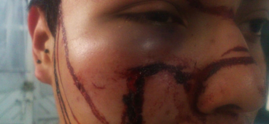 Comunicado: Desalojan y golpean brutalmente a integrantes del Auditorio Che guevara.