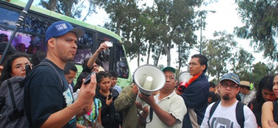 Represion en Tlahuac,piden refuerzo al campamento