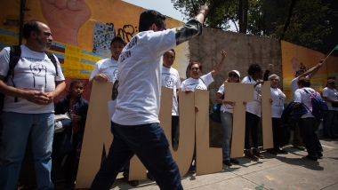 No queremos homenajes, queremos justicia: Damnificados Unidos de la CDMX a un año del sismo