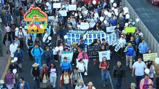 Se movilizan por los 43 los barrios y pueblos de Xochimilco