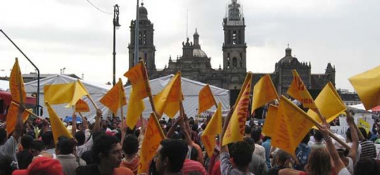 Organizaciones participantes en la marcha por la vivienda, el transporte, el comercio, la educación y la cultura
