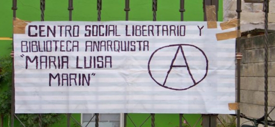 Comunicado sobre hostigamiento al Centro Social Libertario y Biblioteca &quot;Maria Luisa