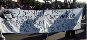 Vecinos del Pueblo de Santa Fe y 33 colonias  denunica construcción  del Tren Inter-Urbano y el Viaducto Elevado