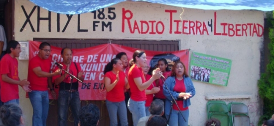 Radio Tierra y Libertad se moviliza