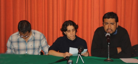 Conferencia de Prensa de Grupos Anarquistas y Marcha