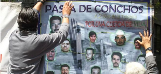 La comisión Sexta en Nueva Rosita, Pasta de Conchos