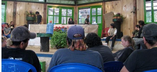 Clausura del encuentro Anarkogalactico