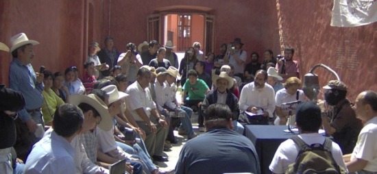 La otra Campaña en la Sierra Gorda, Jalpan, Queretaro