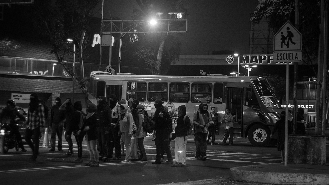 Estudiantes anticapitalistas reivindican acción del 14 de noviembre en CU