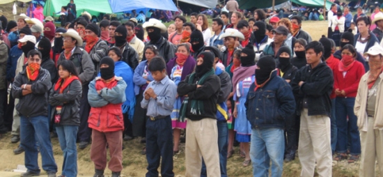 Cronica del grupo de la Caravana Nacional e Internacional del Caracol de Oventik