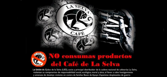 boicot al cafe de la selva (Centro HIstorico)