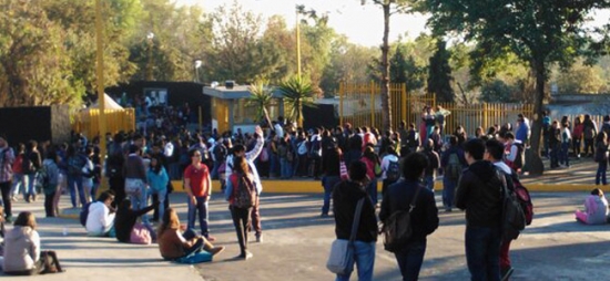 Testimonios de expulsados y detenidos en el CCH Naucalpan y represión en el CCH Sur