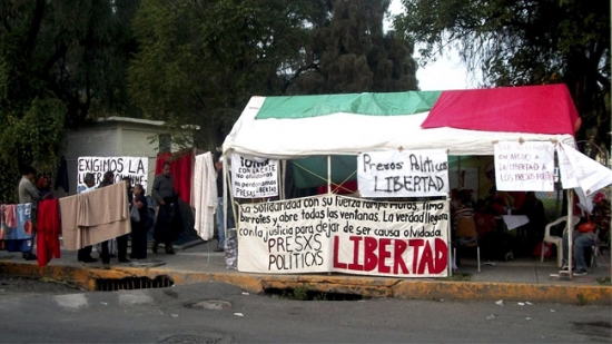 Desde el plantón Reclusorio Norte: Informe de los Presos
