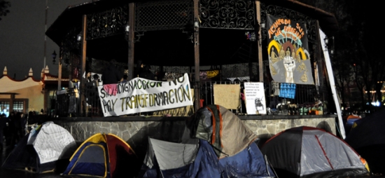 Pronunciamiento en solidaridad con la Acampada Sur