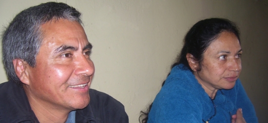Mensaje de Gloria Arenas y Jacobo Silva