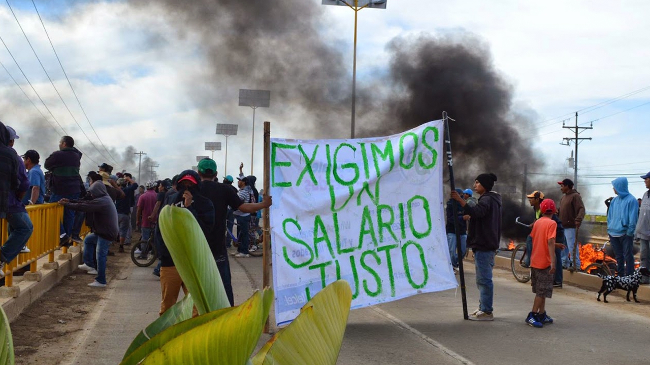 Comunicado de la Asamblea Nacional Popular en solidaridad con San Quintín