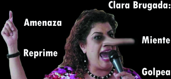 Audios de Clara Brugada diciendo una cosa al frente y otra a los vecinos