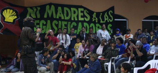 BCN: acto público en el pueblo autónomo aguascalientes de buenavista