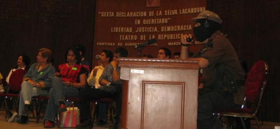 Audios de la otra campaña - reunion en el teatro de la Republica, Queretaro