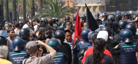 Represión Primero de Mayo