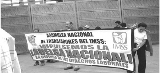 Trabajadores del IMSS agredidos por militares (guardias presidenciales) y Granaderos