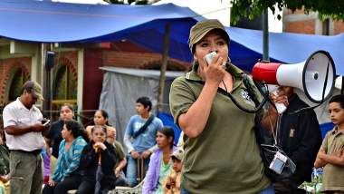 En alto riesgo la vida e integridad física de la Defensora de Derechos Humanos Nestora Salgado García.