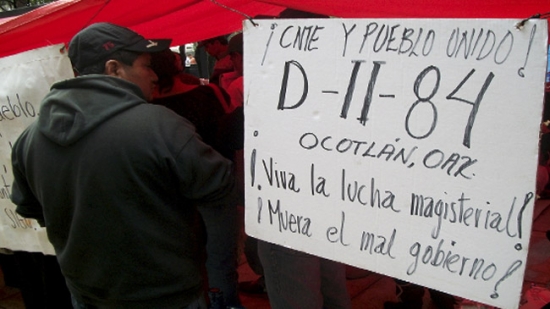 Entrevistas y actualización sobre los compañeros de la CNTE