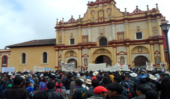 Justicia para los pueblos indios de México. Marcha-peregrinación.