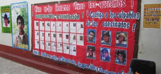 Porque vivos los queremos!