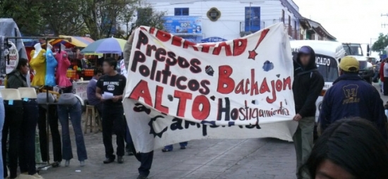 Denuncia de expresos politicos de Bachajon