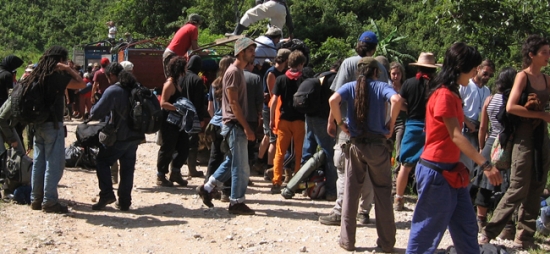 La Caravana en el municipio de Santa Rosa de Copán