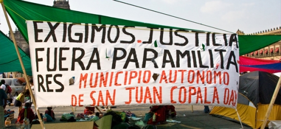 Boletín de San Juan Copala sobre la emboscada que sufrieron