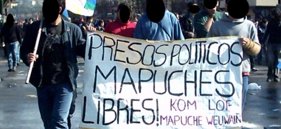 Carta al presidente chileno exigiendo la libertad de una autoridad Mapuche.