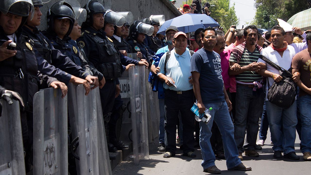 2 de octubre en Oaxaca. La represión a la orden del día