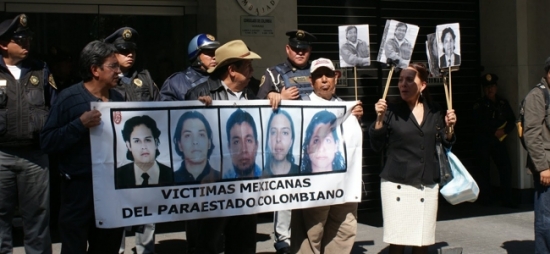 Comunicado de Padres y Familiares de las Victimas de Sucumbío, Ecuador