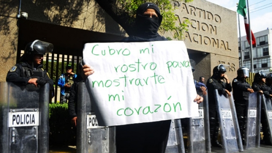 Bloque negro en contra de la reforma al artículo 141