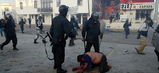 San Salvador Atenco y la Policía Federal Preventiva.