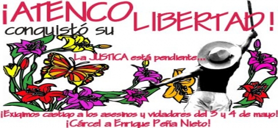 Segunda Marcha por la libertad de los presos poiticos de Atenco