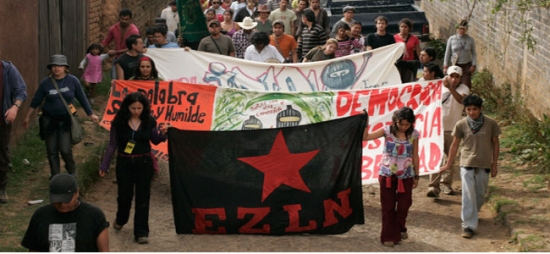 Aquí estamos: somos la Otra Campaña (crónica de la marcha - 2 de julio)