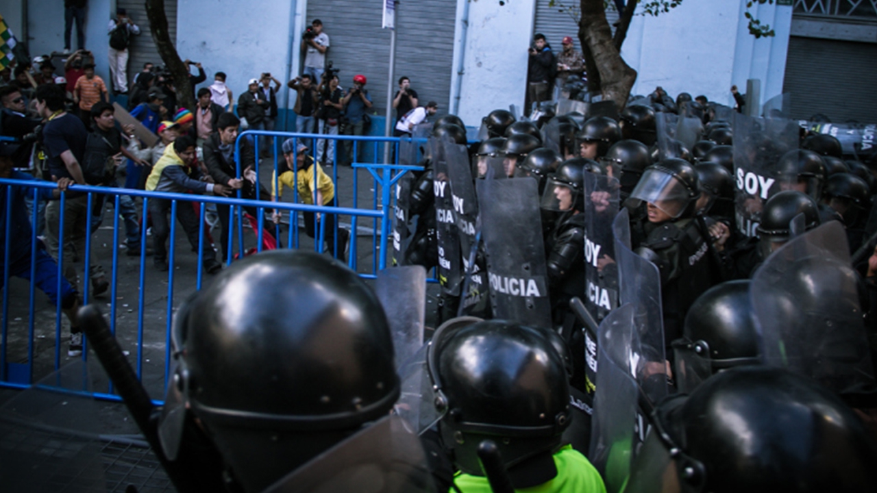 Día de lucha y represión en Ecuador: El paro nacional continúa