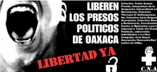 Libres los 2 Integrantes De La Otra Campaña  En Oaxaca Detenidos