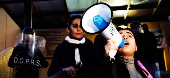 Concentración en el Penal de Santa Martha Acatitla por la liberación de las 11 presas políticas