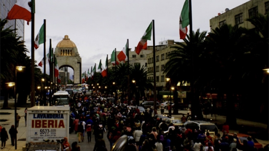 Un verdadero Grito de Independencia en el Monumento a la Revoluci&oacute;n